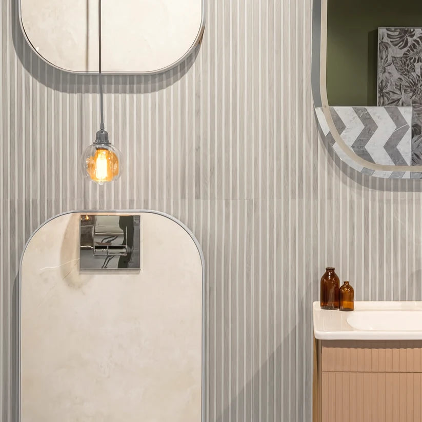 SAGANO GREY LIGHT LINES