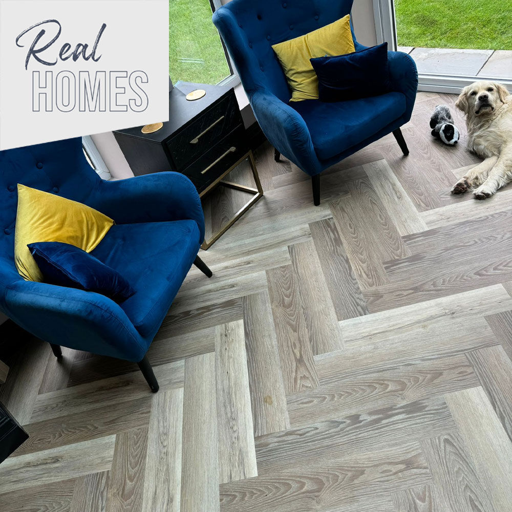 GOLDEN OAK HERRINGBONE