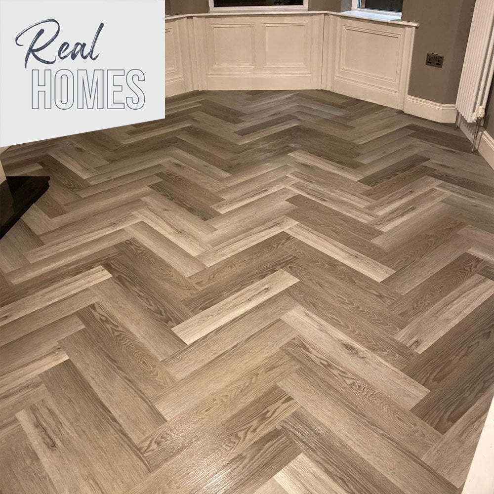 GOLDEN OAK HERRINGBONE