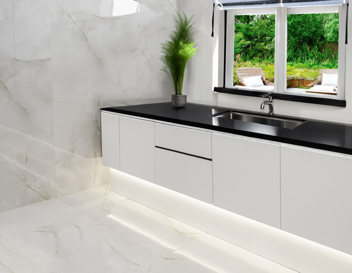 SILK ONYX GREY MARBLE